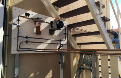 Generator fuel lines photo