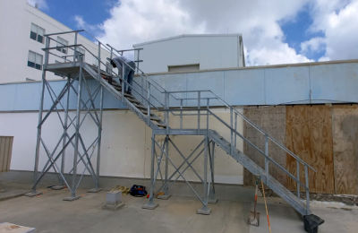 Steel construction photo